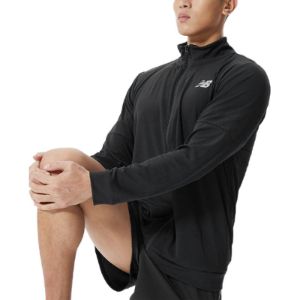 New Balance Tech Training Knit Track Jacket 'Black' MJ21032-BK sold by KicksCrew