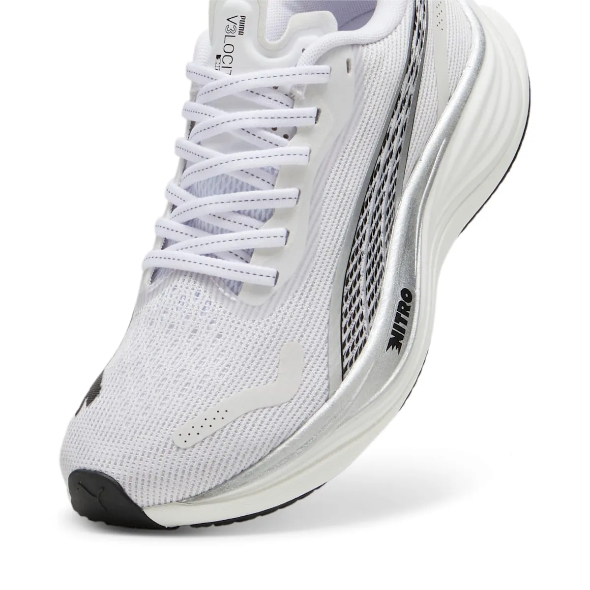 (WMNS) PUMA Velocity Nitro 3 'White Silver' 377749-05 sold by KicksCrew product image thumbnail 5