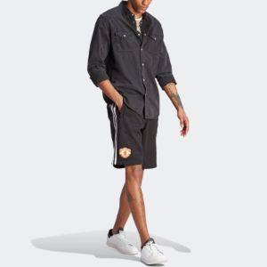 adidas originals Manchester United OG Sweat Shorts 'Black' IP5546 sold by KicksCrew