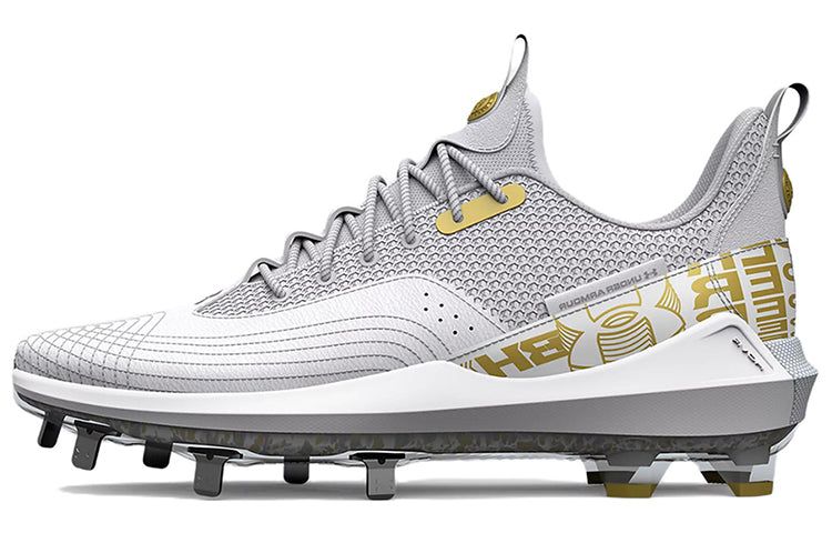 Under Armour Harper 7 Low ST 'White Metallic Gold' 3025582-100 sold by KicksCrew product image thumbnail 2