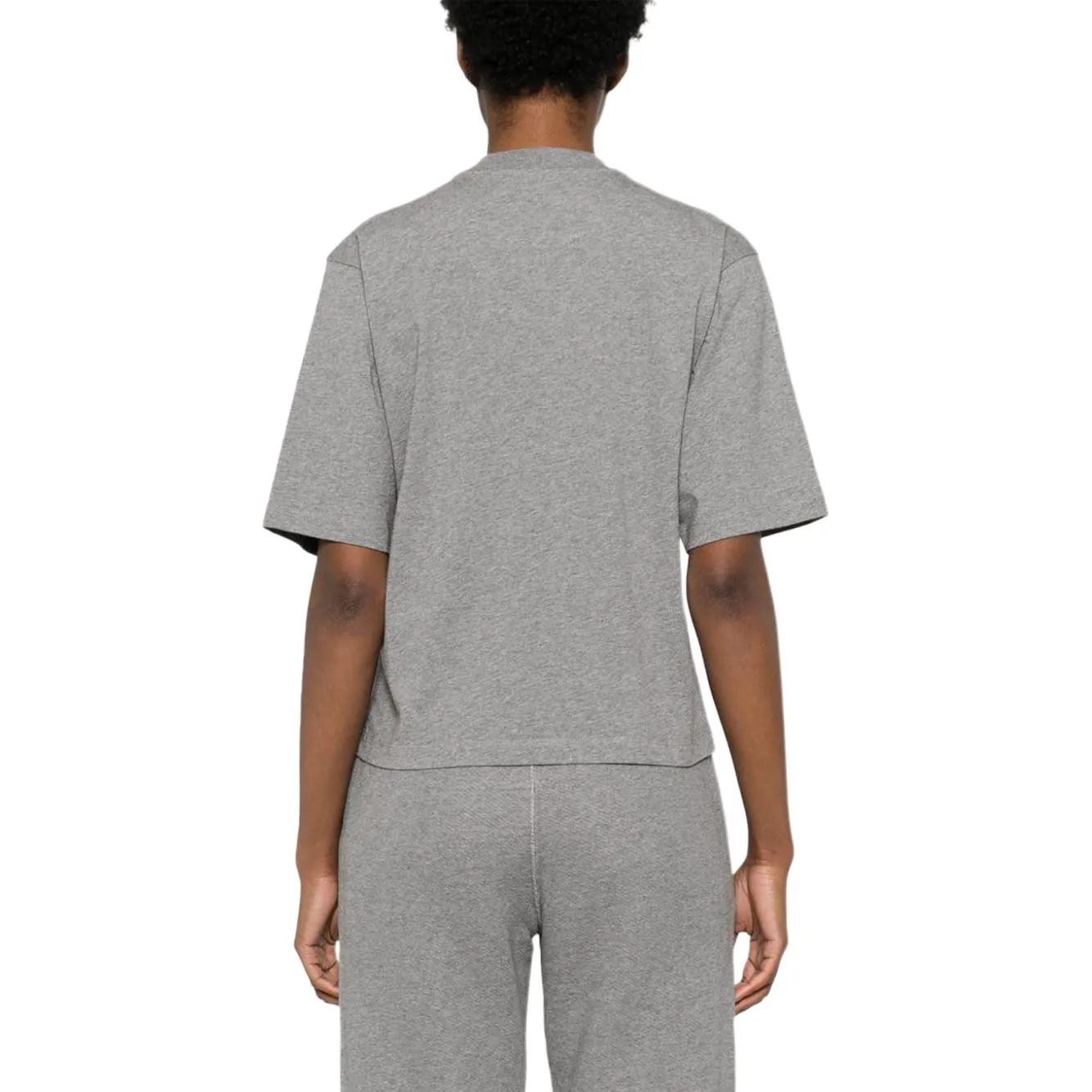 (WMNS) Off-White Flock Basic T-shirt 'Grey' OWAA124S24JER0060846 sold by KicksCrew product image thumbnail 2