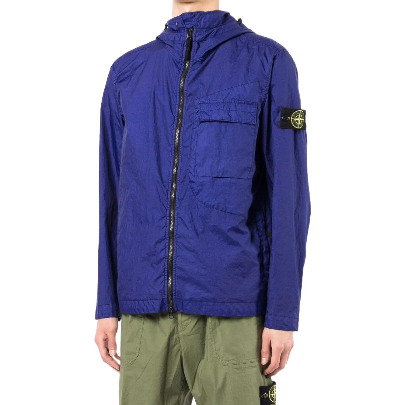 STONE ISLAND Membrana 3L TC Jacket 'Blue' 761540223-V0022 sold by KicksCrew product image thumbnail 3