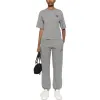 (WMNS) Off-White Flock Basic T-shirt 'Grey' OWAA124S24JER0060846 sold by KicksCrew