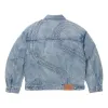 Supreme S Logo Denim Trucker Jacket 'Teal' SUP-SS24-056 sold by KicksCrew