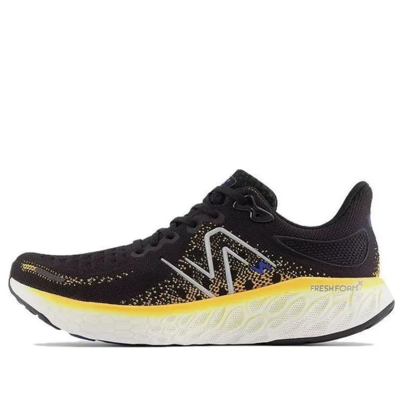 New Balance Fresh Foam x 1080v12 2E Wide 'Black Hot Marigold' M108012D-2E sold by KicksCrew