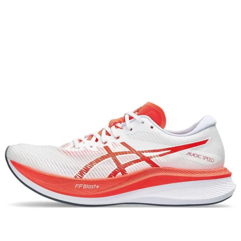 (WMNS) Asics Magic Speed 3 'White Sunrise Red' 1012B652-100 sold by KicksCrew