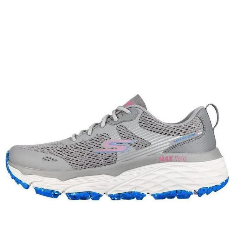 (WMNS) Skechers Go Run Max Cushioning Elite Trail 'Grey Blue' 129147-GYBL sold by KicksCrew