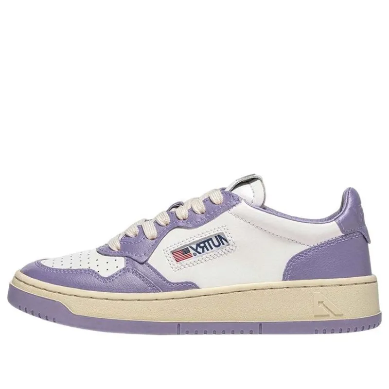 (WMNS) AUTRY Medalist Low Top Bicolor 'White Purple' AULW-WB19 sold by KicksCrew