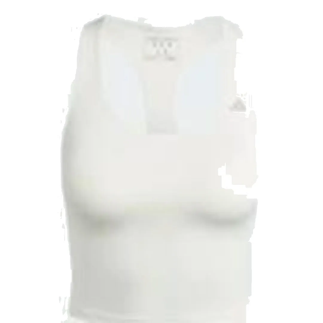 (WMNS) adidas Daily Comfortable Studio Light-Support Bra Asia Sizing 'White' JJ1463 sold by KicksCrew