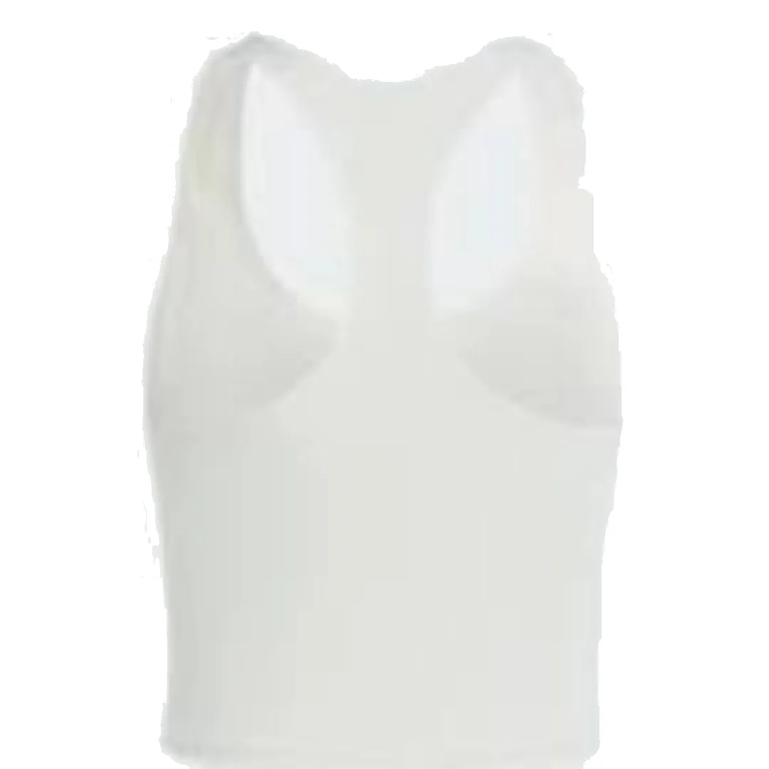 (WMNS) adidas Daily Comfortable Studio Light-Support Bra Asia Sizing 'White' JJ1463 sold by KicksCrew product image thumbnail 2