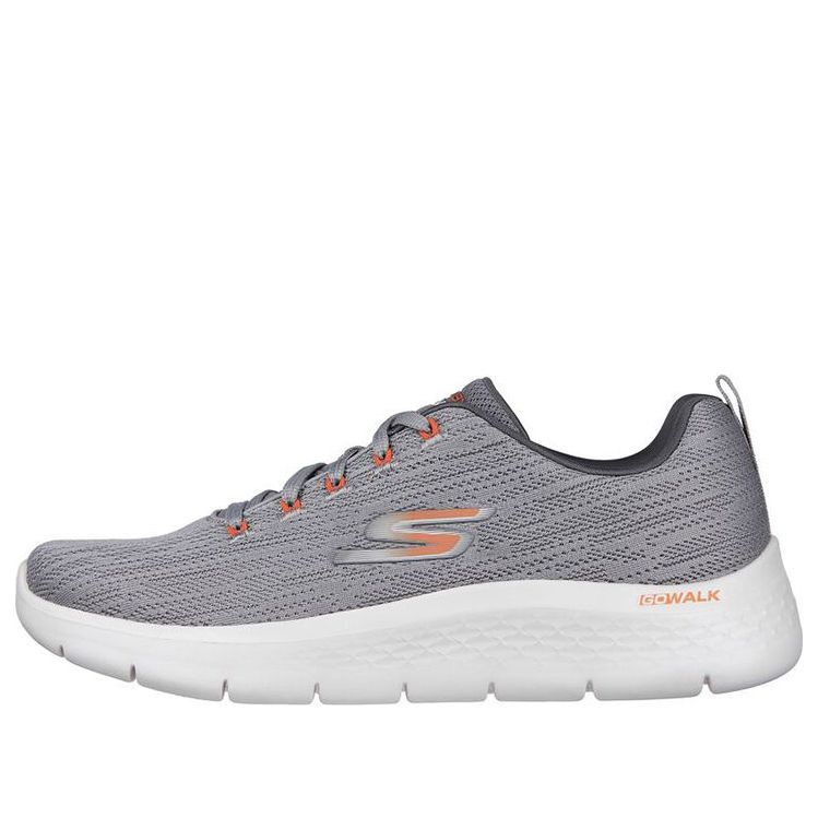 Skechers Go Walk Flex 'Grey Orange' 216481-GYOR sold by KicksCrew