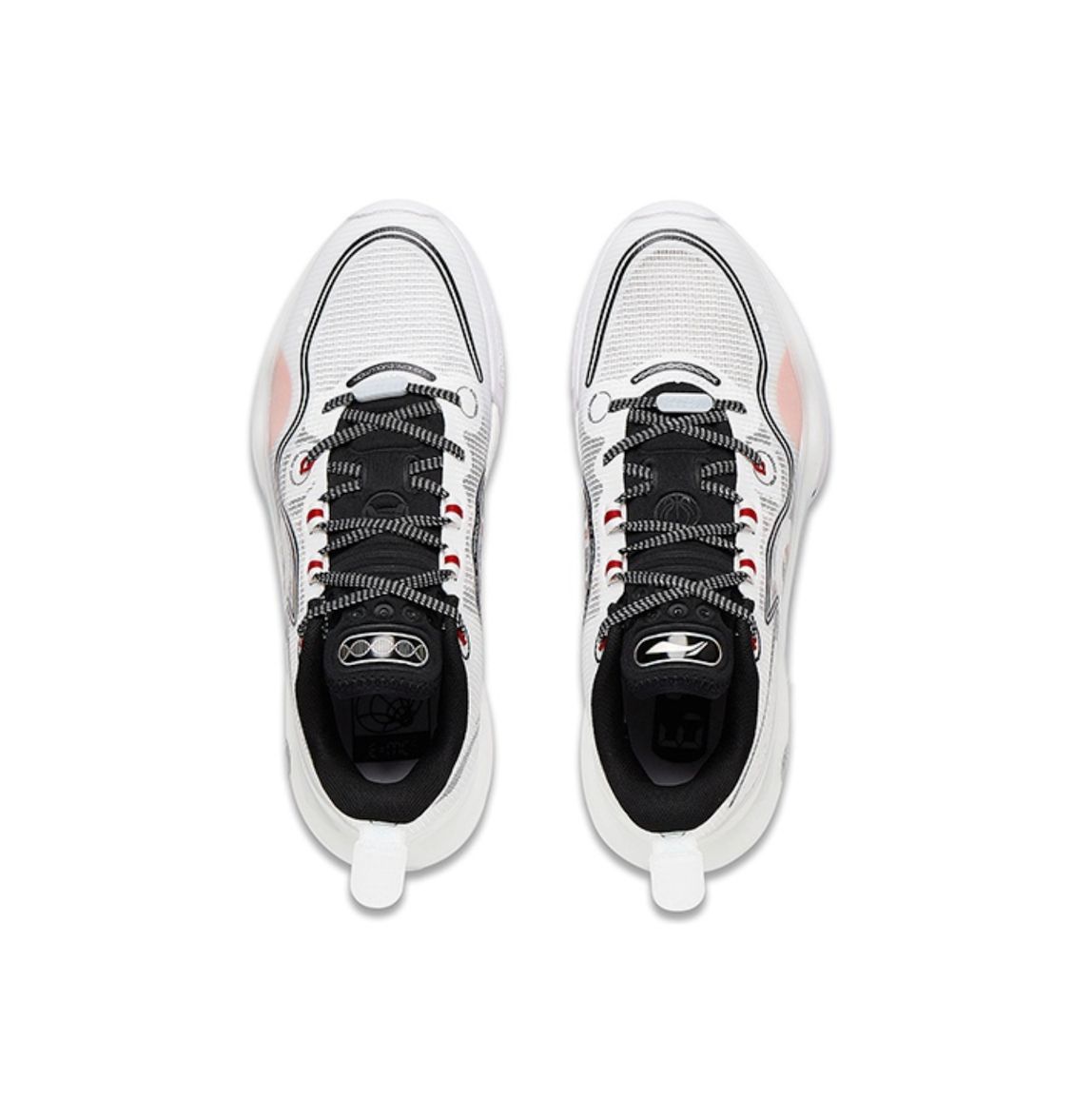 Li-Ning Yushuai Evolution Low 'White Black' ABAS161-1 sold by KicksCrew product image thumbnail 2