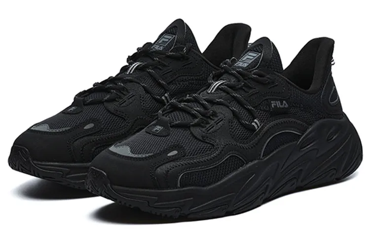(WMNS) FILA Wave Low-Top Shoes 'Black' F12W226112FBK sold by KicksCrew product image thumbnail 2