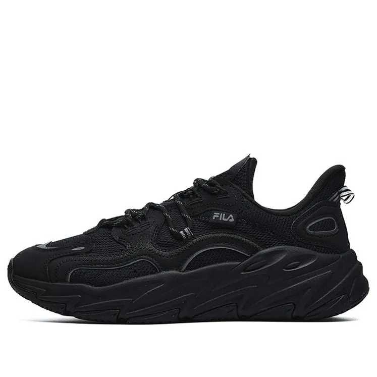 (WMNS) FILA Wave Low-Top Shoes 'Black' F12W226112FBK sold by KicksCrew