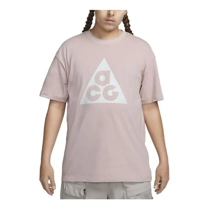 Nike ACG Big Logo T-Shirt 'Pink Oxford' DJ3644-601 sold by KicksCrew