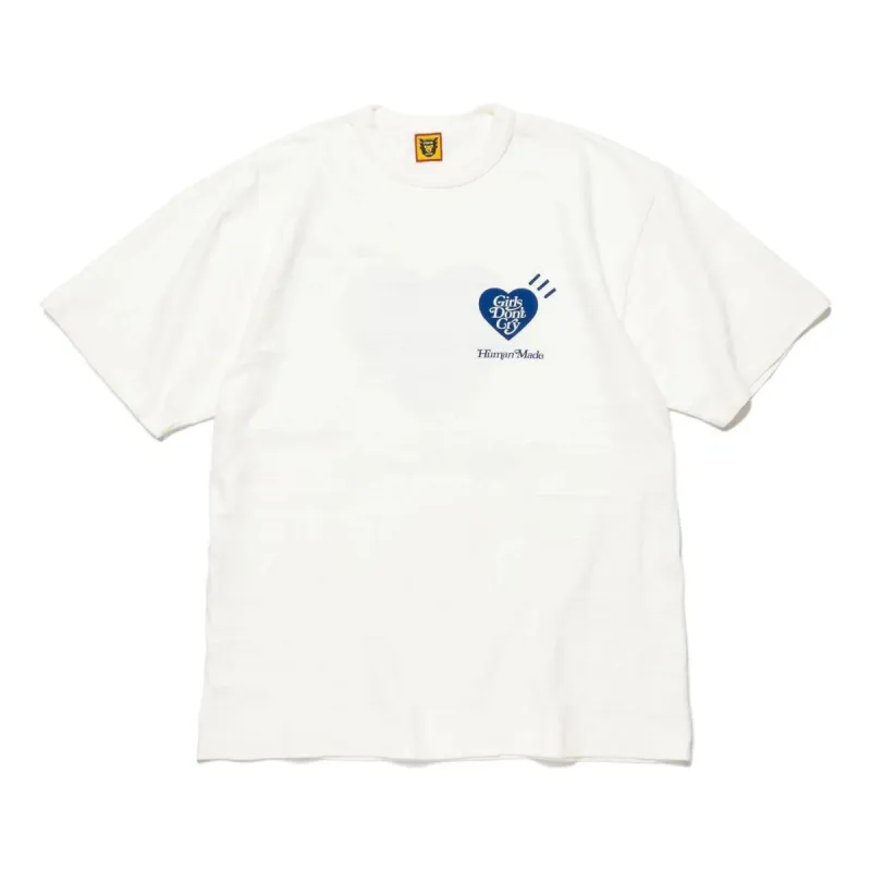 HUMAN MADE x Girls Don't Cry GDC White Day T-shirt 'White' XX25TE013 sold by KicksCrew