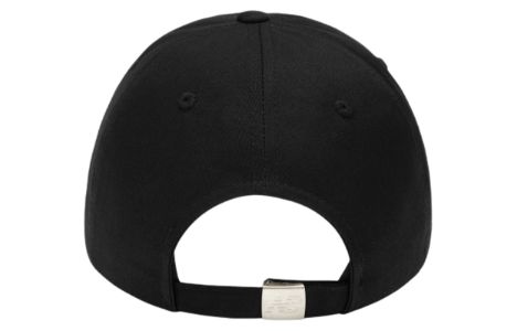 New Balance Embroidery Wordmark Logo Hat 'Black' LAH21003-BK sold by KicksCrew