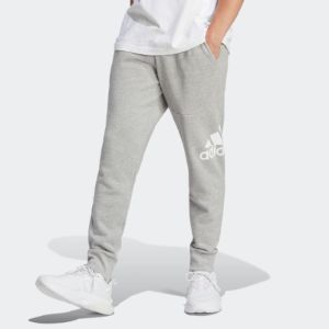 adidas Essentials French Terry Tapered Cuff Logo Pants 'Grey' HA4345 sold by KicksCrew
