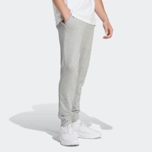 adidas Essentials French Terry Tapered Cuff Logo Pants 'Grey' HA4345 sold by KicksCrew