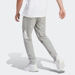 adidas Essentials French Terry Tapered Cuff Logo Pants 'Grey' HA4345 sold by KicksCrew