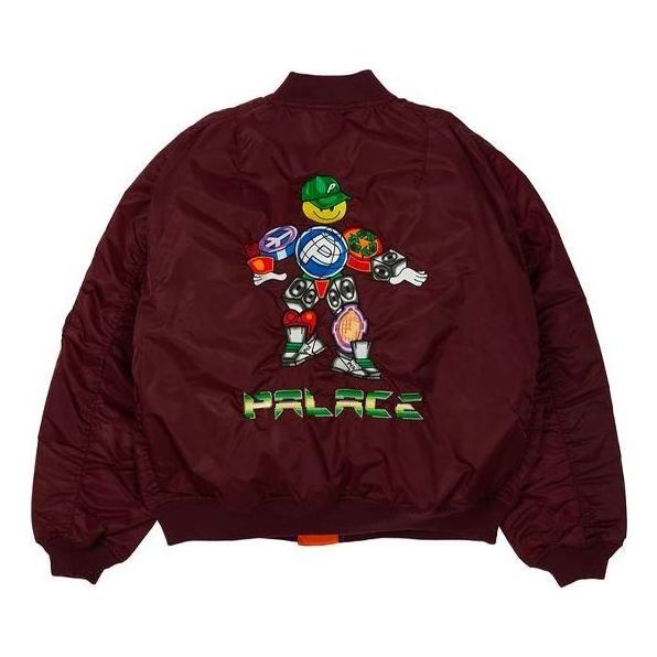 Palace X Pezlondon Pez Pezman Ma1 Jacket 'Burgundy' P20JK113 sold by KicksCrew