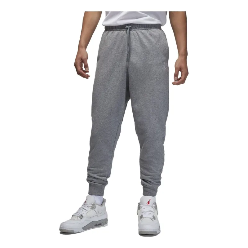 Air Jordan Essentials Loopback Fleece Pants 'Grey' FQ7762-091 sold by KicksCrew