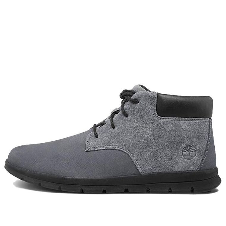 Timberland Graydon Leather Chukka Wide-Fit Boots 'Grey' A1ZM4 sold by KicksCrew