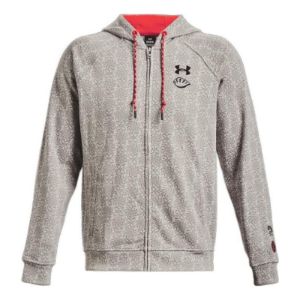 Under Armour Terry Lunar New Year Printed Full-Zip Jacket 'Grey' 1375340-593 sold by KicksCrew