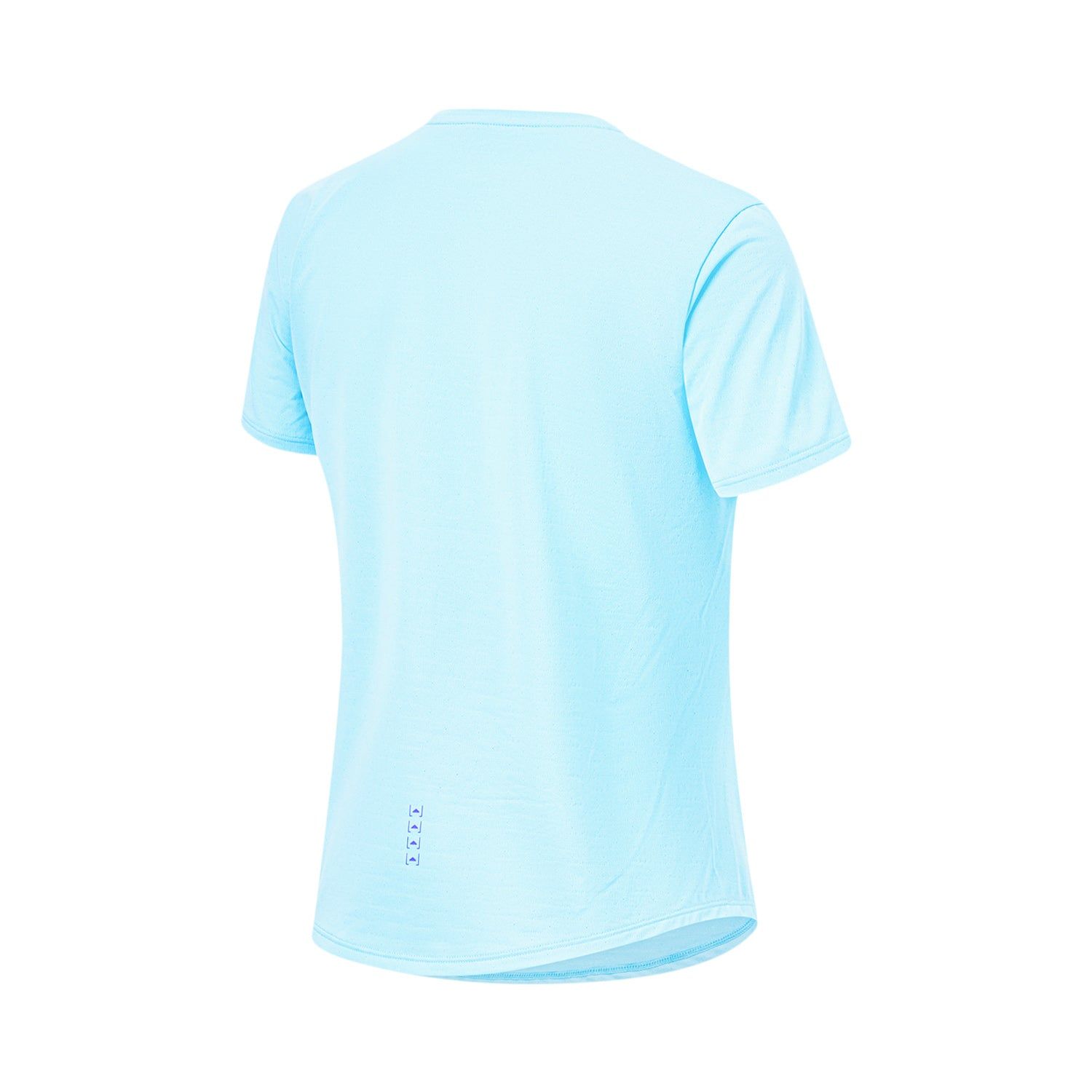 (WMNS) Li-Ning Athletic Standard Fit Crew Neck T-Shirt 'Light Blue' ATST520-4 sold by KicksCrew product image thumbnail 2