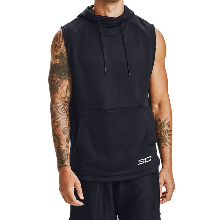 Under Armour Curry Sleeveless Hoodie 'Black' 1356995-001 sold by KicksCrew product image thumbnail 3