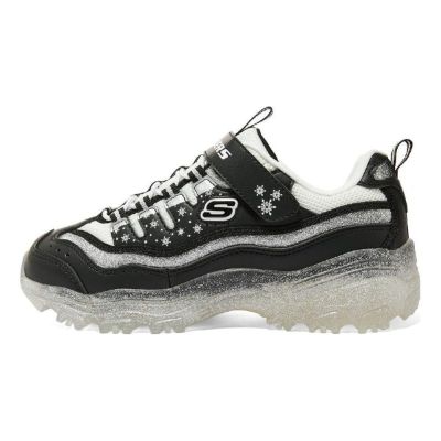 (GS) Skechers D'lites 1.0 Sneakers 'Black' 319042L-BKW sold by KicksCrew