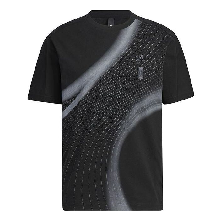 Adidas WJ GFX T-Shirts 'Black' IA8089 sold by KicksCrew
