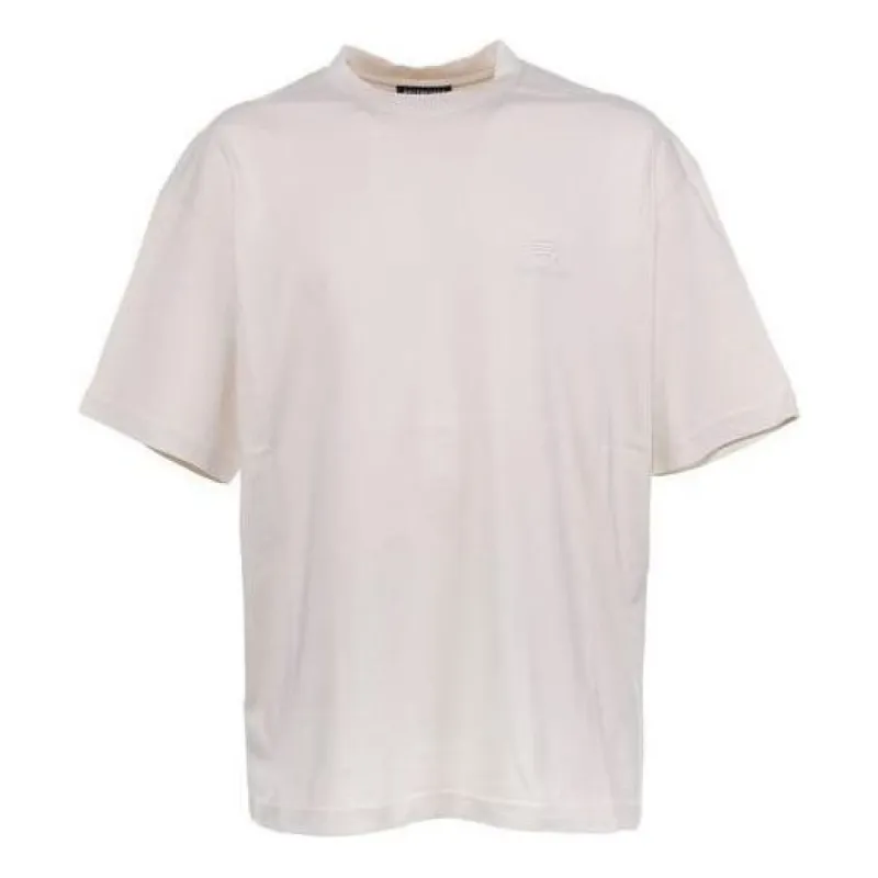 Balenciaga Sporty B Medium Fit T-Shirt 'Chalky White' 612966TLV999080 sold by KicksCrew