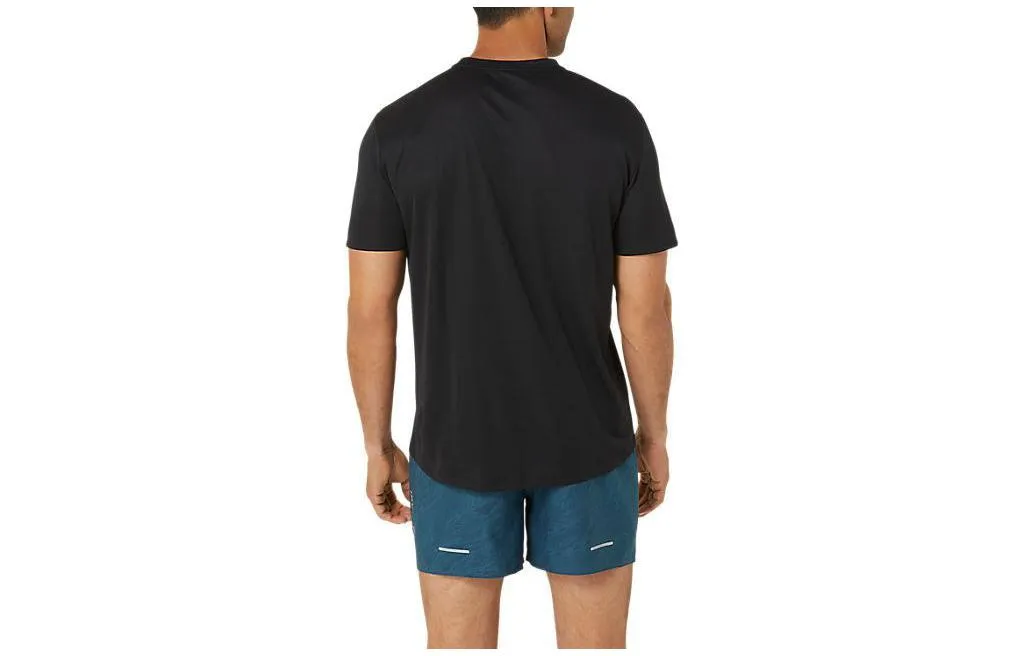 ASICS Fujitrail Logo T-shirt 'Black Yellow' 2011C981-001 sold by KicksCrew product image thumbnail 2