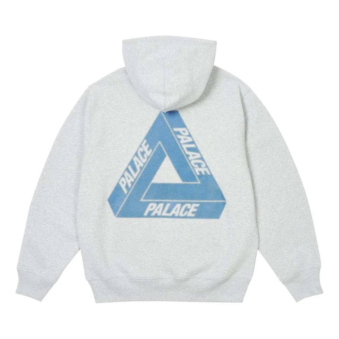 Palace Bit Grippy Tri-Ferg Hoodie 'Grey Marl' P26CS028 sold by KicksCrew product image thumbnail 2