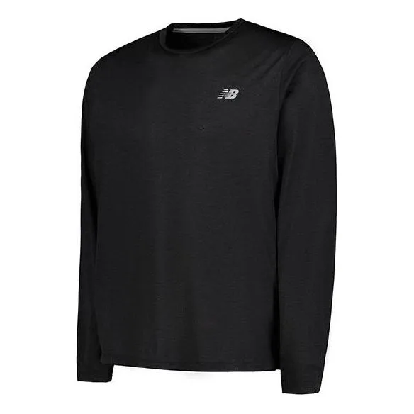 New Balance Athletics Long Sleeve T-shirt 'Black' MT41256-BK sold by KicksCrew