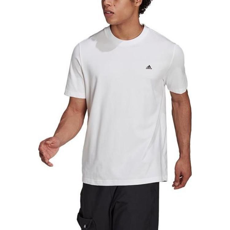 Adidas Comfy And Chill Short Sleeve T-Shirt 'White' GR4080 sold by KicksCrew product image thumbnail 2