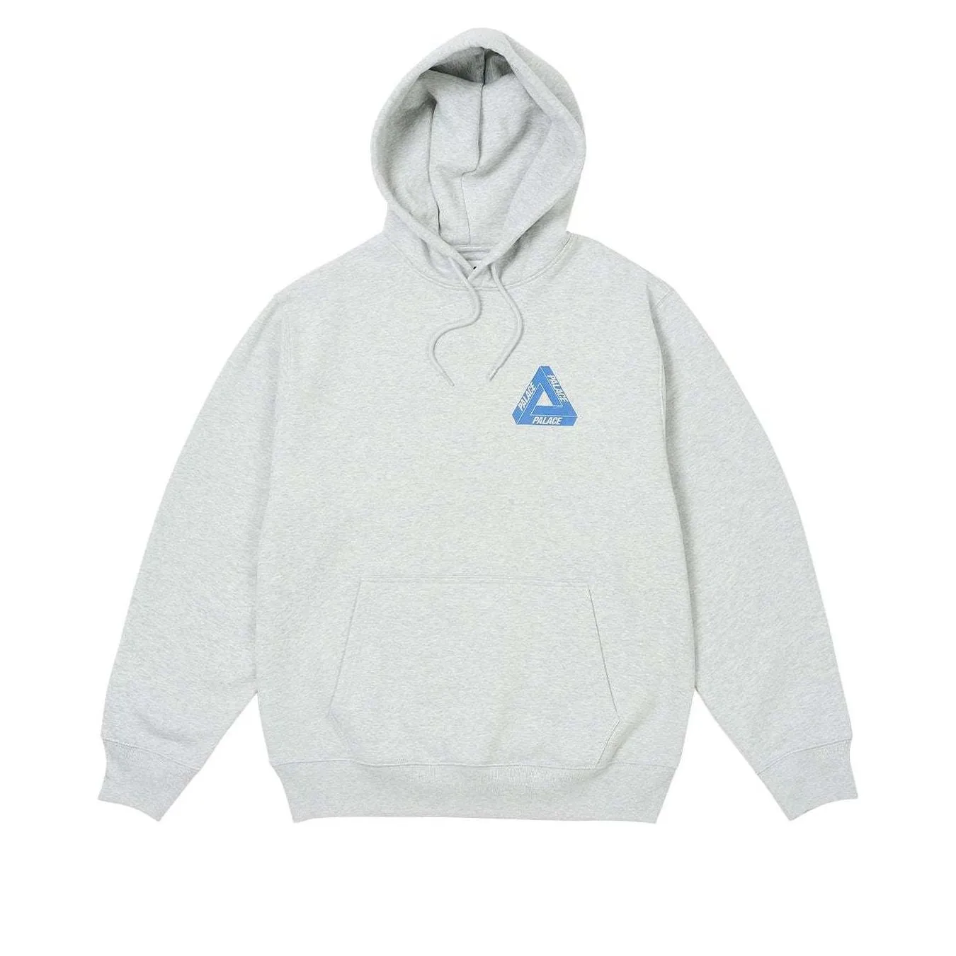 Palace Bit Grippy Tri-Ferg Hoodie 'Grey Marl' P26CS028 sold by KicksCrew