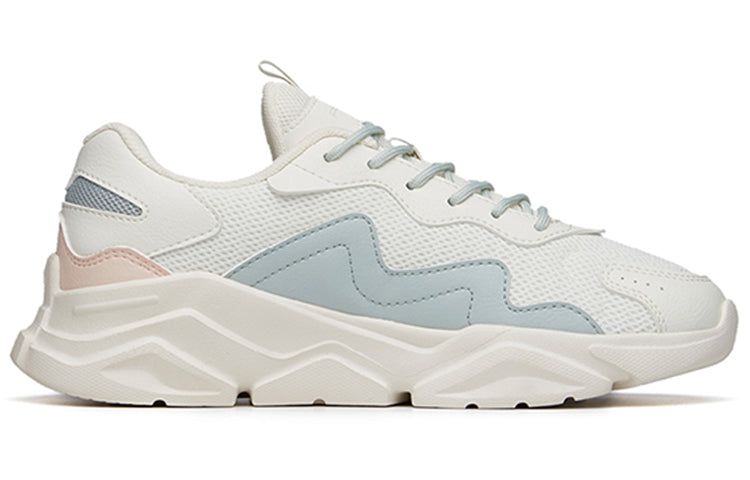 (WMNS) ANTA Life Series Casual Sport Sneakers 'White Blue Pink' 922228827-10 sold by KicksCrew product image thumbnail 2