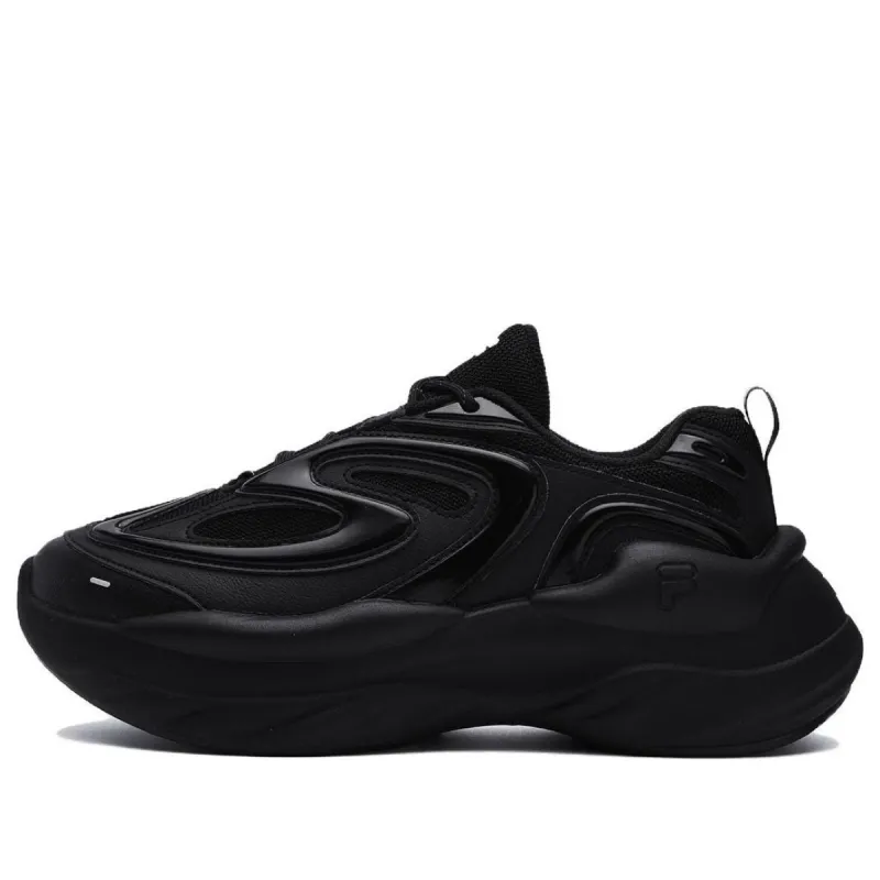 (WMNS) FILA FUSION Buzzard Sneakers 'Black' T12W341103FBA sold by KicksCrew