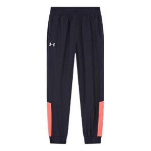 (GS) Under Armour Casual Woven Pant 'Black Pink' 234108073 sold by KicksCrew