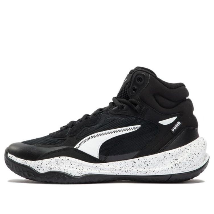 Puma Playmaker Pro Mid 'Black White' 379017-01 sold by KicksCrew