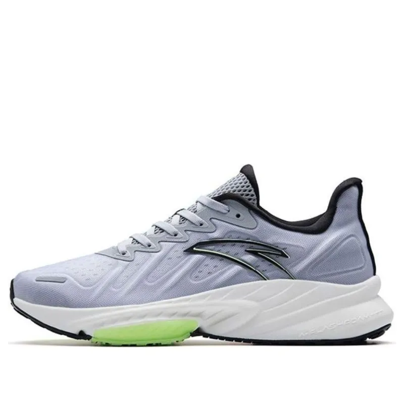 ANTA Runninng Series Sneakers 'Grey Black Green' 112215587S-4 sold by KicksCrew