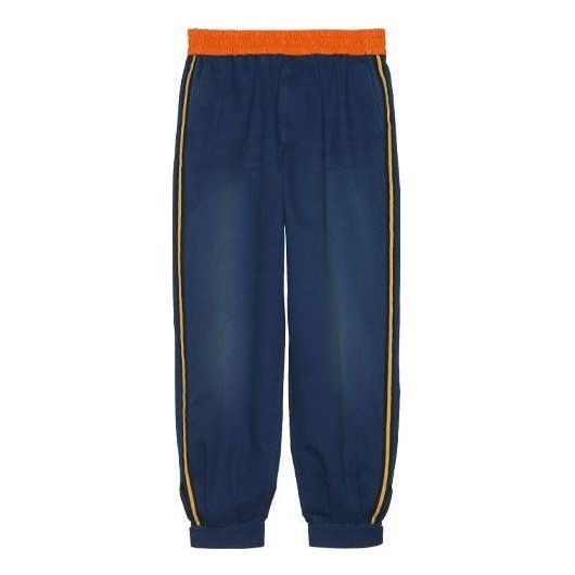 Gucci Technical Jersey Jogging Pant 'Blue' 660067-ZAGP0-4307 sold by KicksCrew