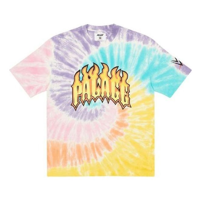 Palace X WWE SS23 Logo T-Shirt 'Multicolor' P22TS463 sold by KicksCrew