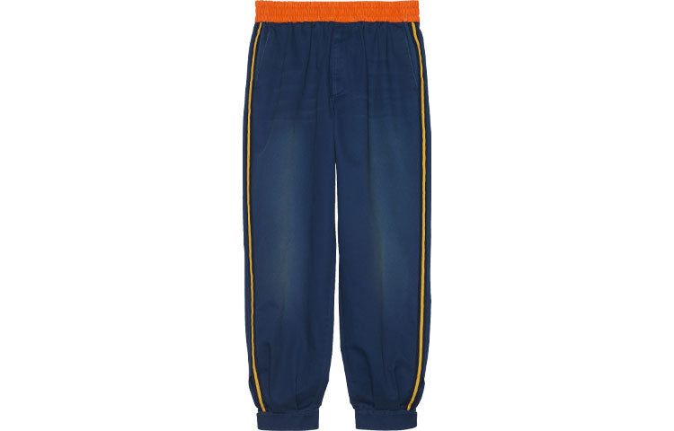 Gucci Technical Jersey Jogging Pant 'Blue' 660067-ZAGP0-4307 sold by KicksCrew product image thumbnail 2
