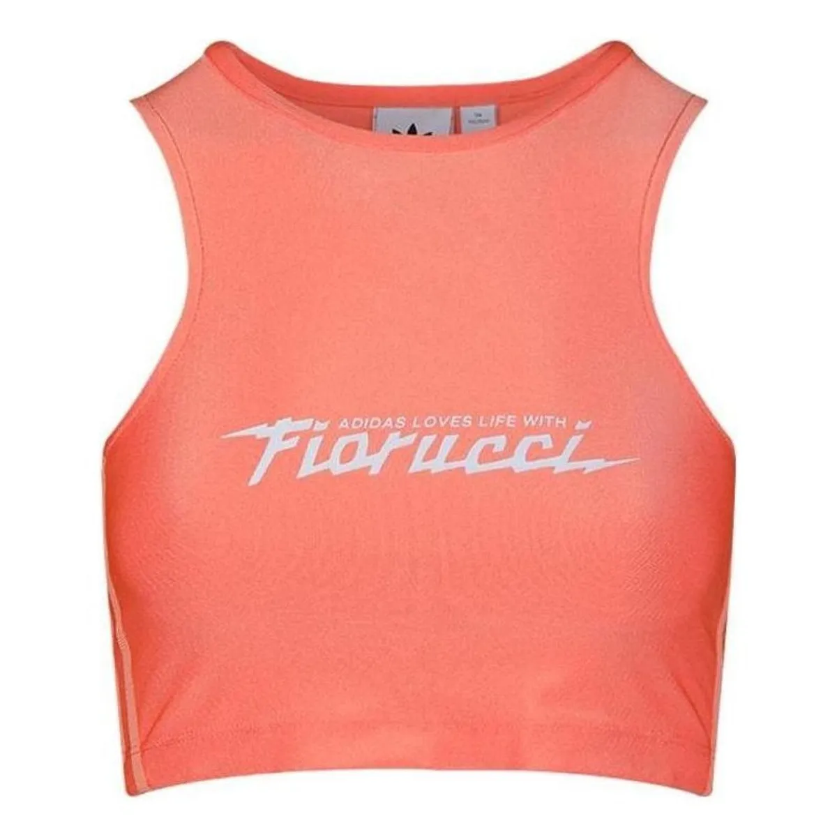 (WMNS) adidas Fiorucci Crop Top 'Orange' FL4138 sold by KicksCrew