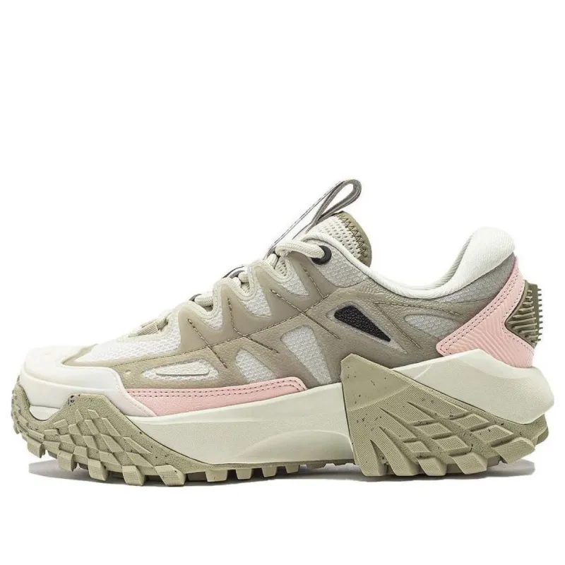 (WMNS) Li-Ning CF Linchuan 'Beige Green Pink' AGLT162-2 sold by KicksCrew