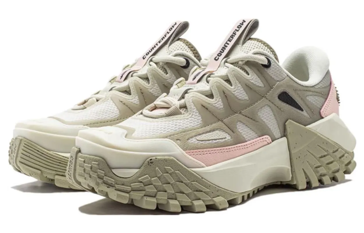 (WMNS) Li-Ning CF Linchuan 'Beige Green Pink' AGLT162-2 sold by KicksCrew product image thumbnail 3