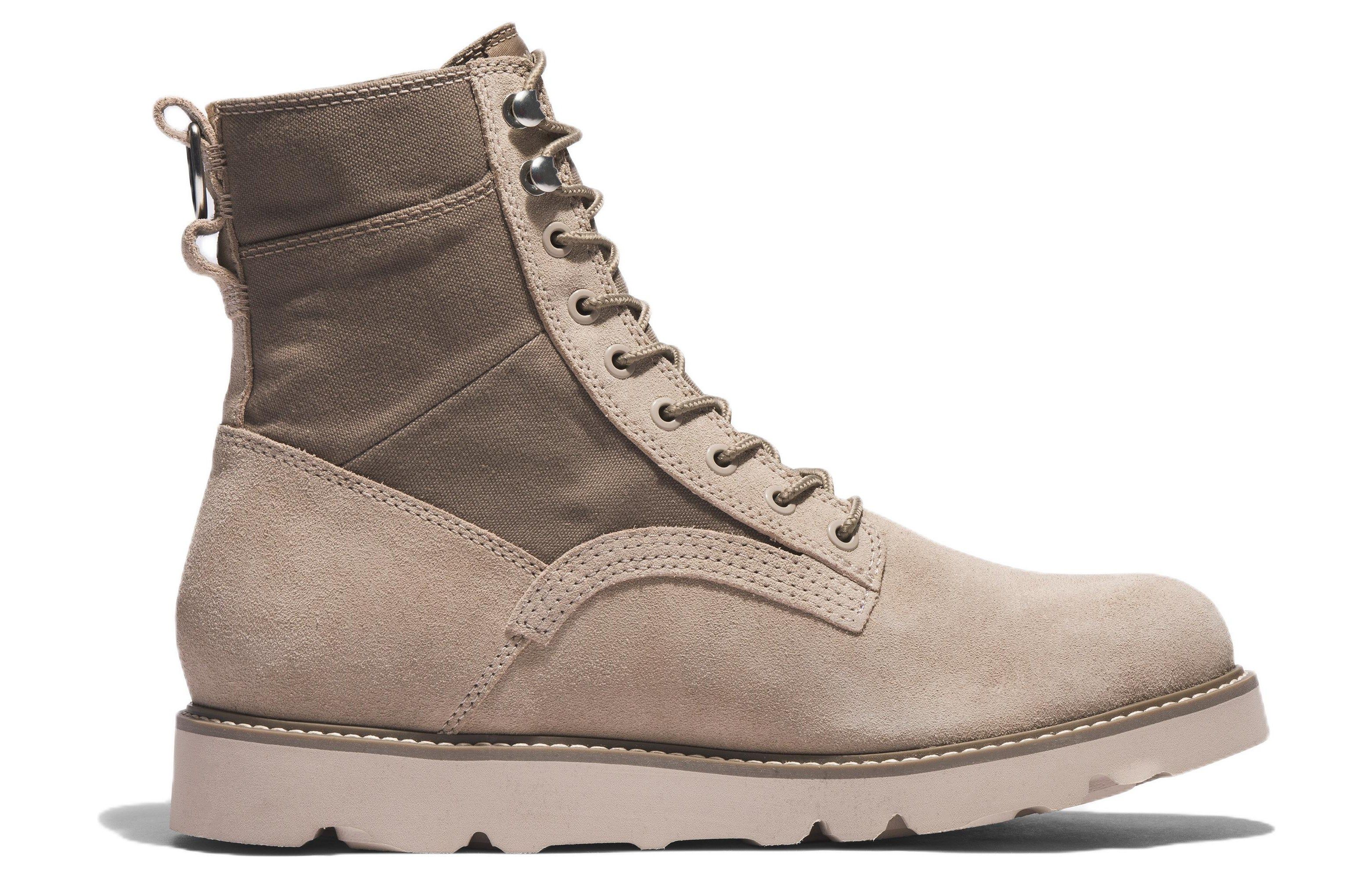 Timberland Vibram Waterproof Leather and Fabric Boots 'Beige Suede' A5M8VK51 sold by KicksCrew product image thumbnail 2